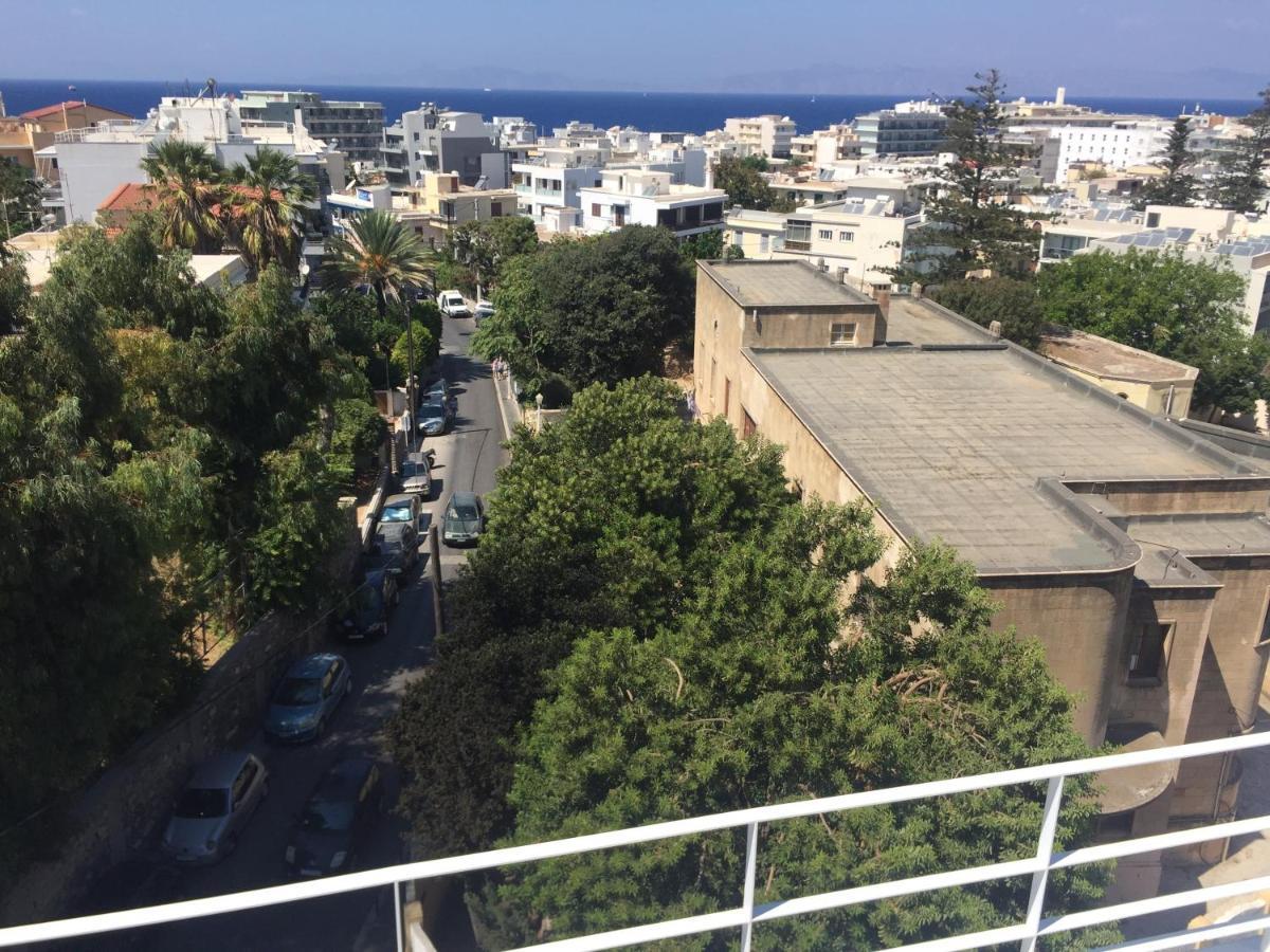 Apartamento Panoramic View - Penthouse Rhodes City Exterior foto