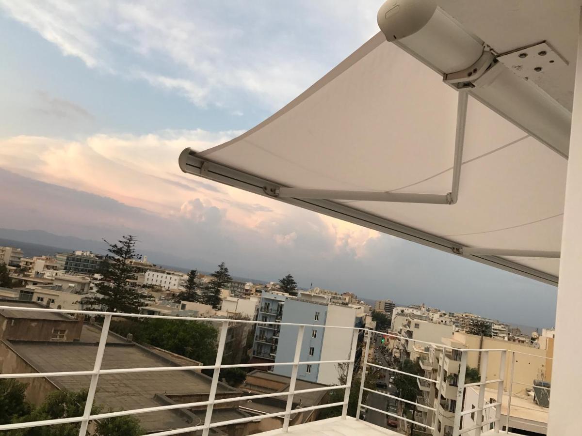 Apartamento Panoramic View - Penthouse Rhodes City Exterior foto