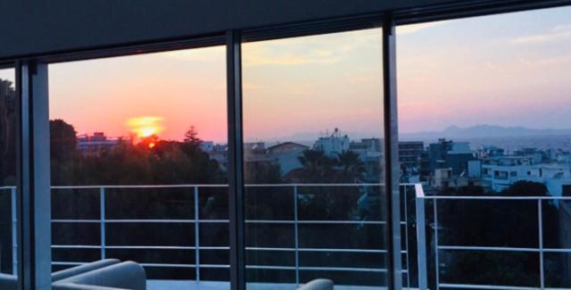 Apartamento Panoramic View - Penthouse Rhodes City Exterior foto