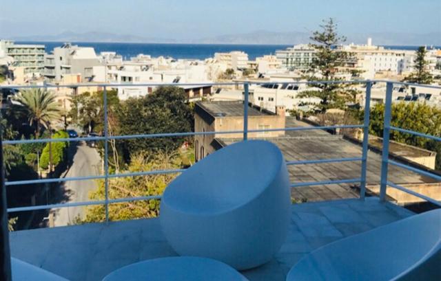Apartamento Panoramic View - Penthouse Rhodes City Exterior foto