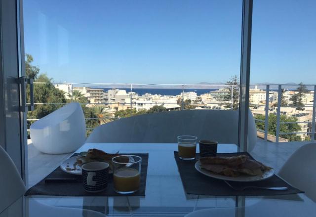 Apartamento Panoramic View - Penthouse Rhodes City Exterior foto