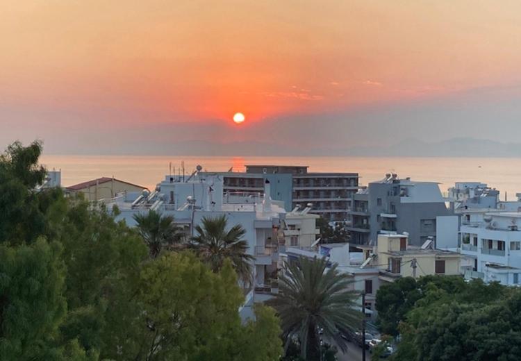 Apartamento Panoramic View - Penthouse Rhodes City Exterior foto